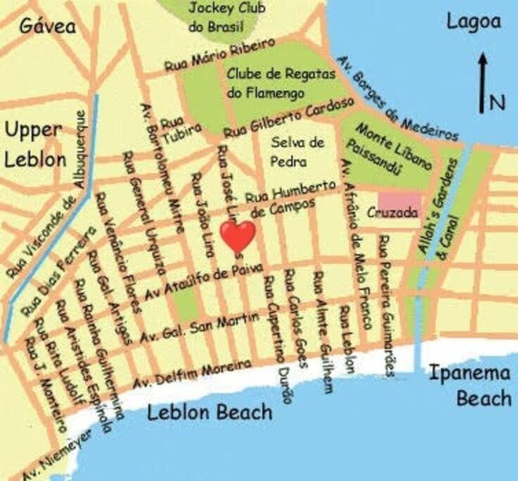 Bem Localizado No Leblon 公寓